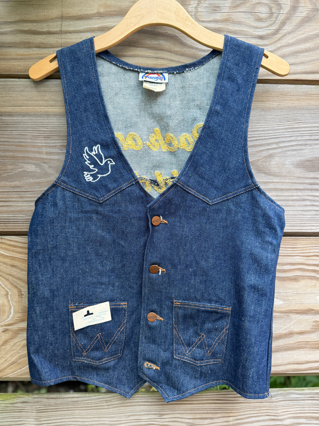 Jazz Fest Vest Stevie Nicks Rock on Gold Dust Woman