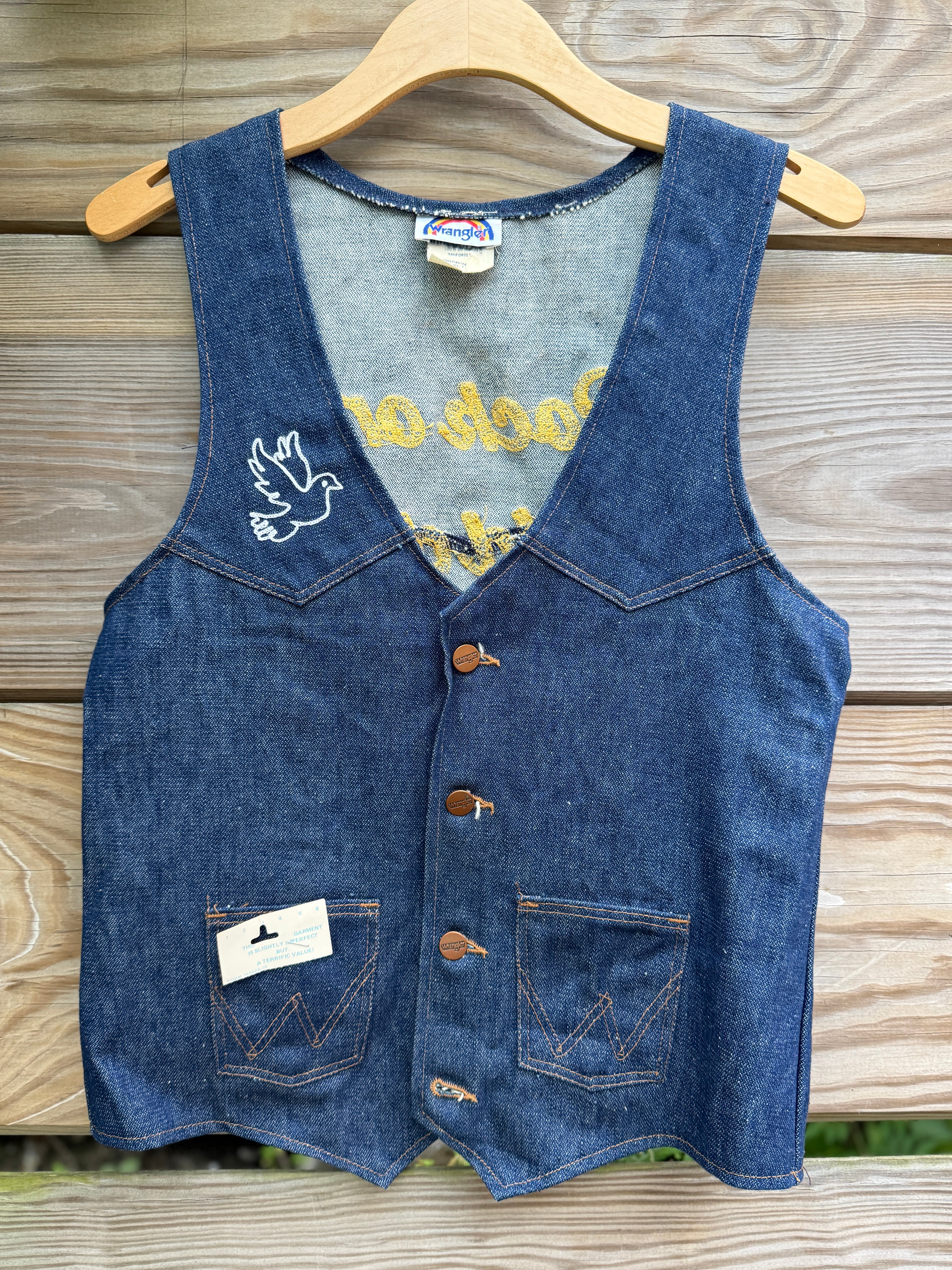 Jazz Fest Vest Stevie Nicks Rock on Gold Dust Woman