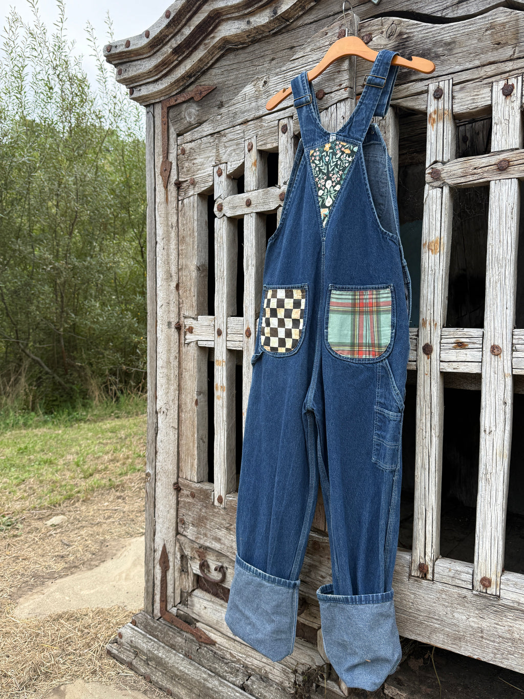 Wild Mustang Hand Sewn Overalls