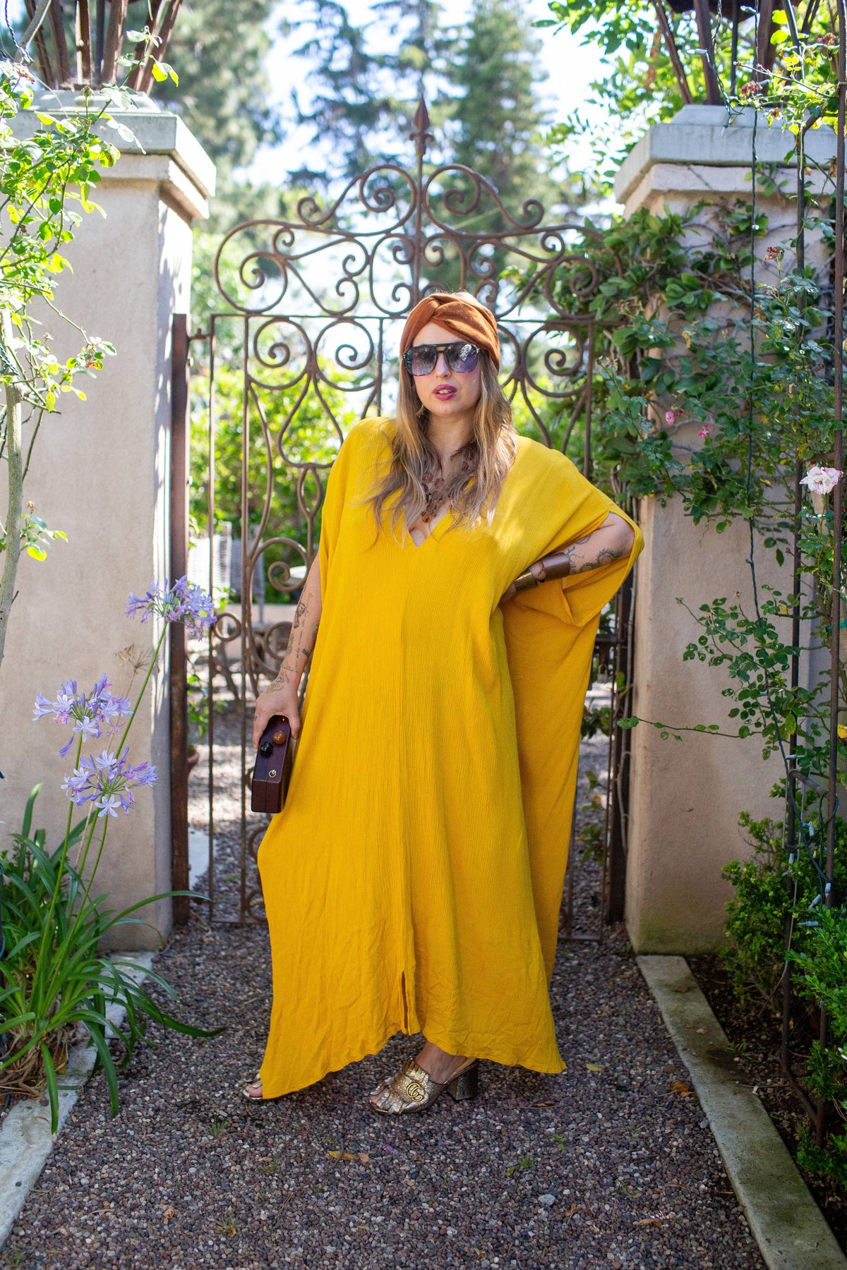 Saffron Caftan