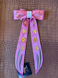 Pink Daffodil Cowboy Charmer Silk Ties