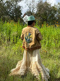 You Belong Among the Wildflowers Chain Stitch Jacket