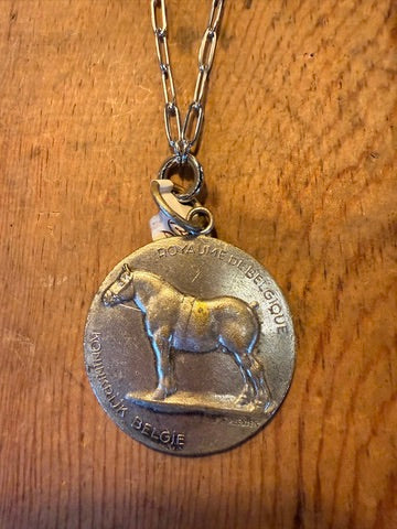 Belgian Horse Pedant Necklace