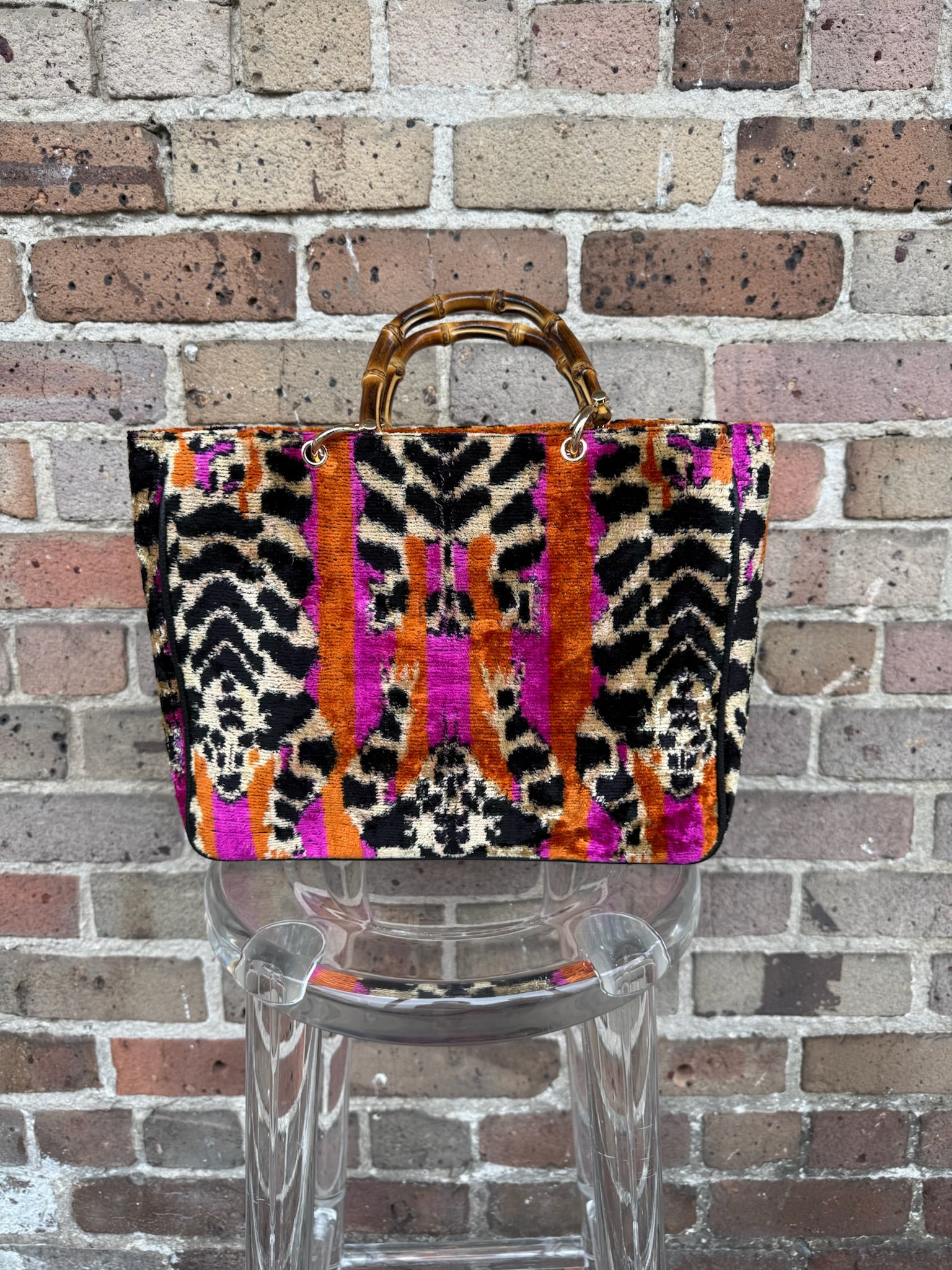 Nomad Silk Weekender Rainbow Stripes