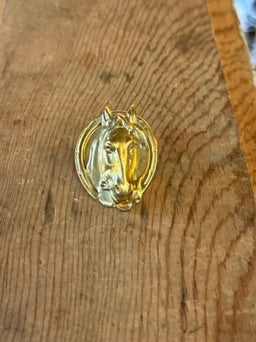 Brass Western Scarf Slides