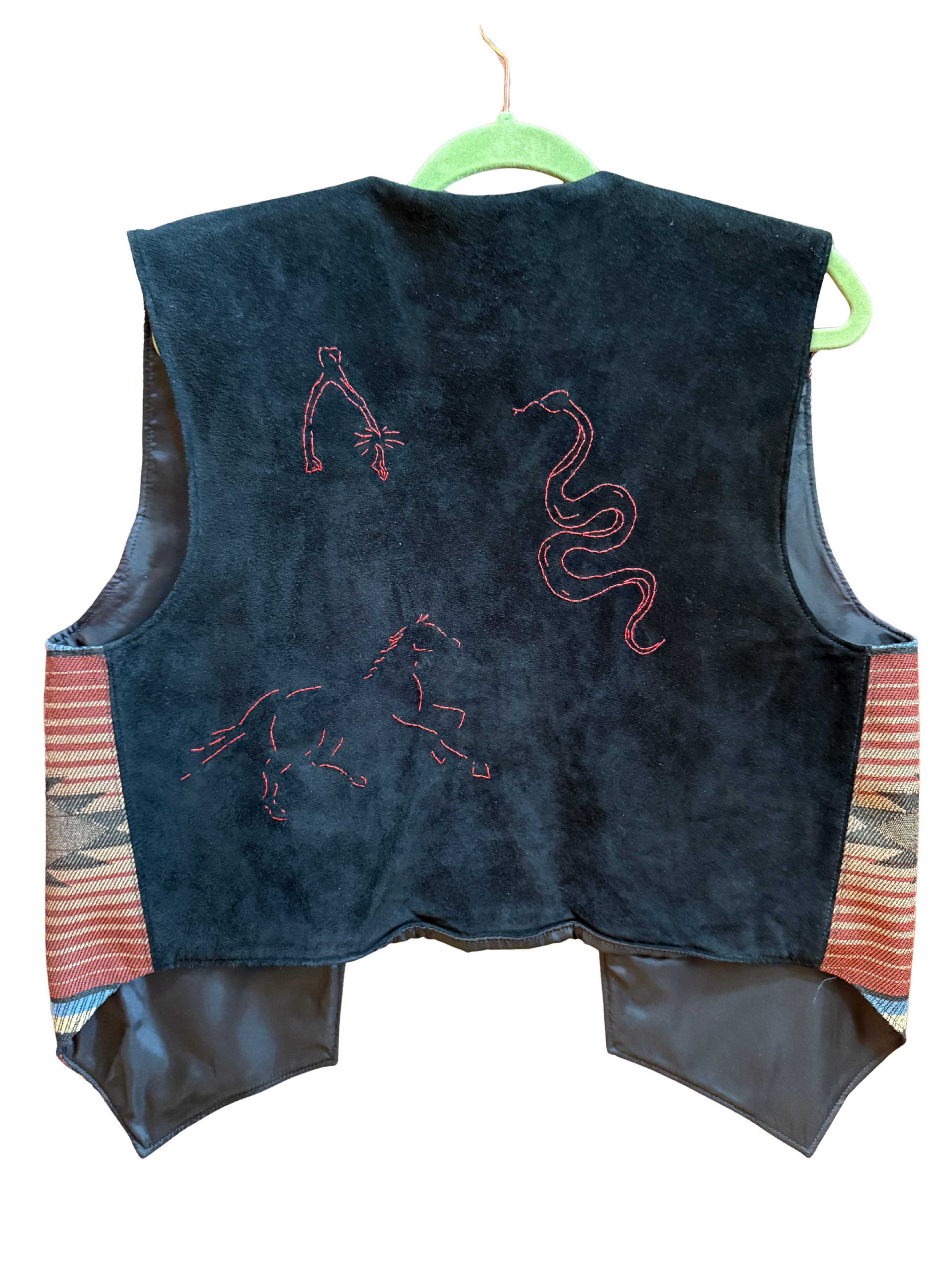 Vintage Branded Vest Hand Stitched by Schloss