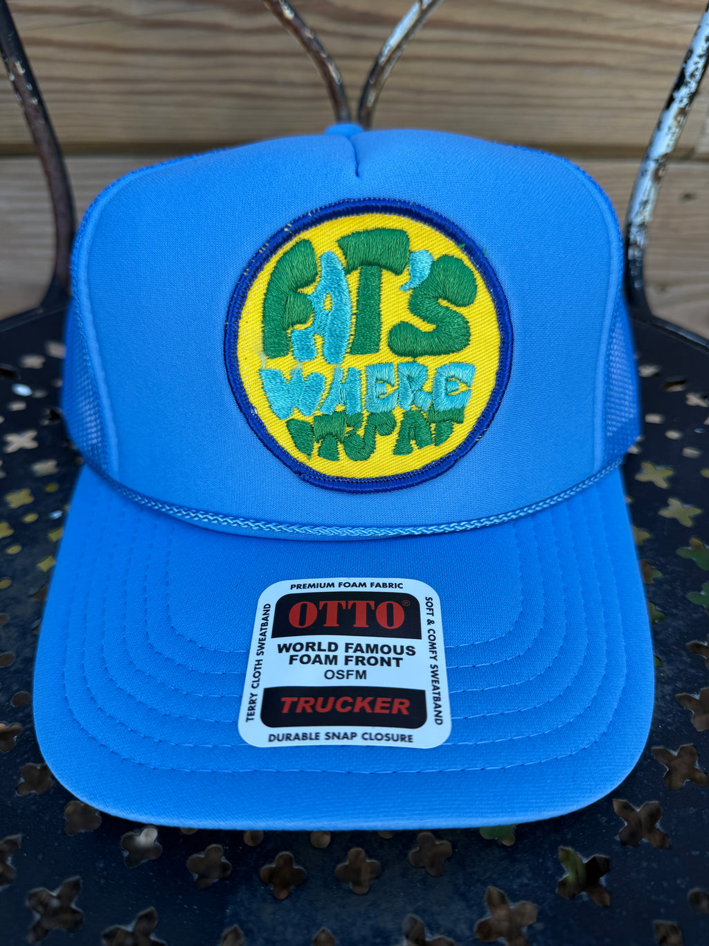 Trucker Hat featuring Vintage Patch-fats where it’s at