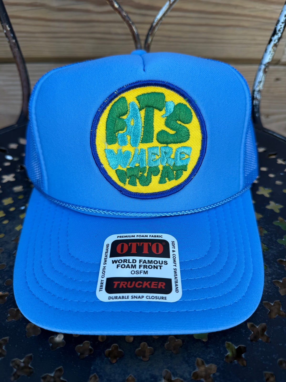 Trucker Hat featuring Vintage Patch-fats where it’s at