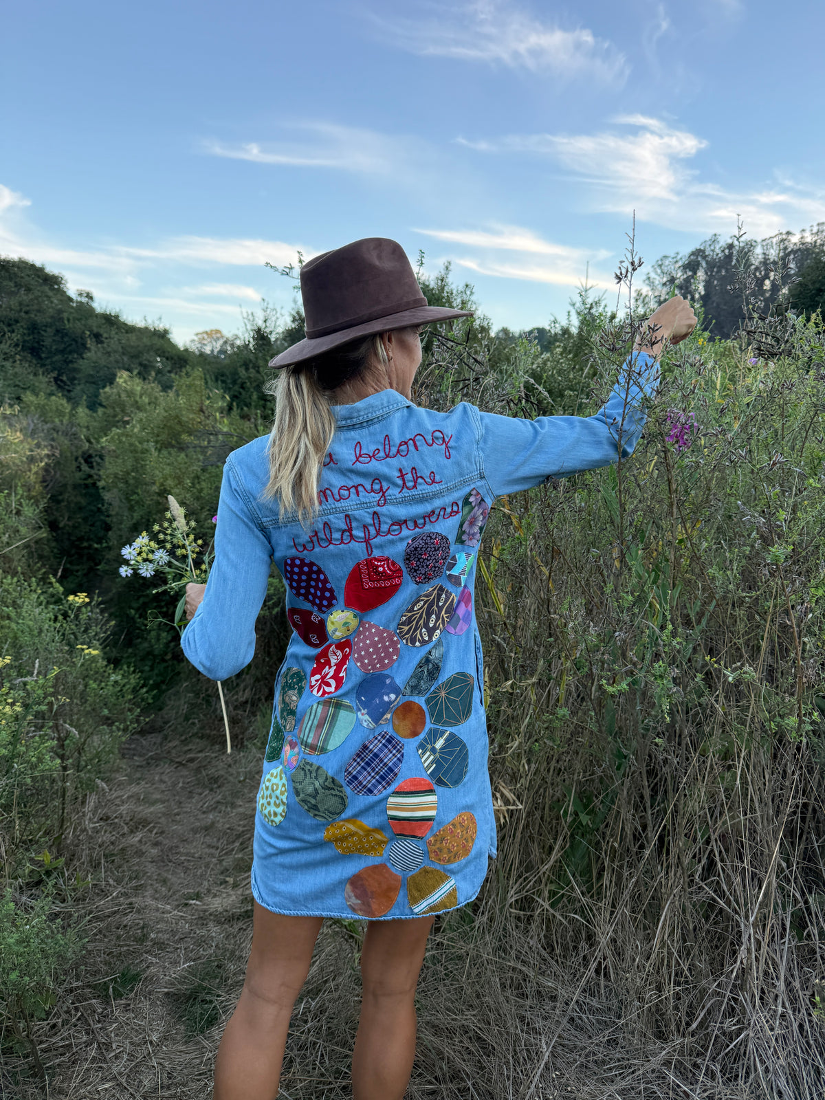 Wildflowers Denim Dress