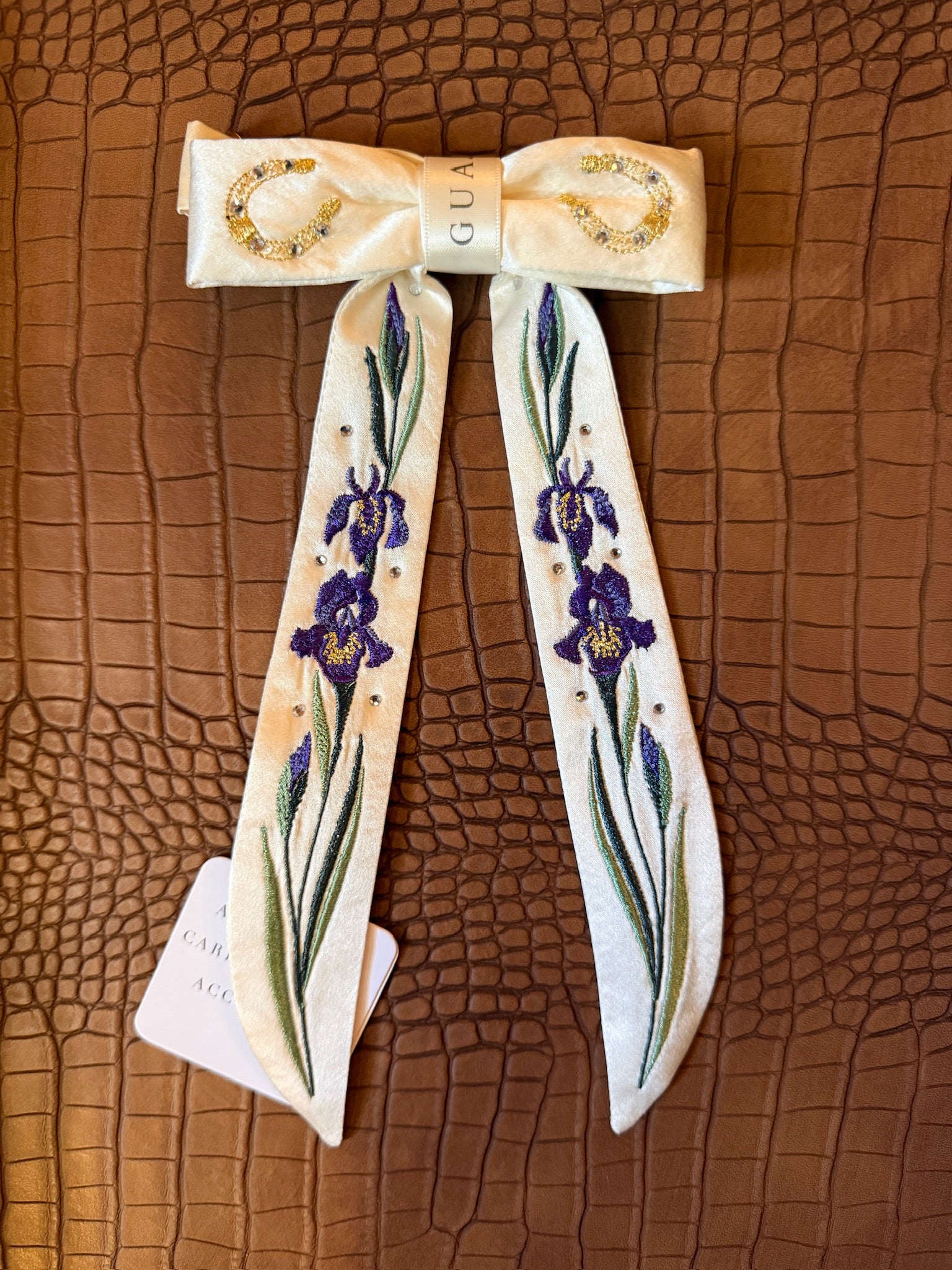 Blue Iris Cowboy Charmer Silk Ties