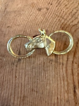 Brass Western Scarf Slides
