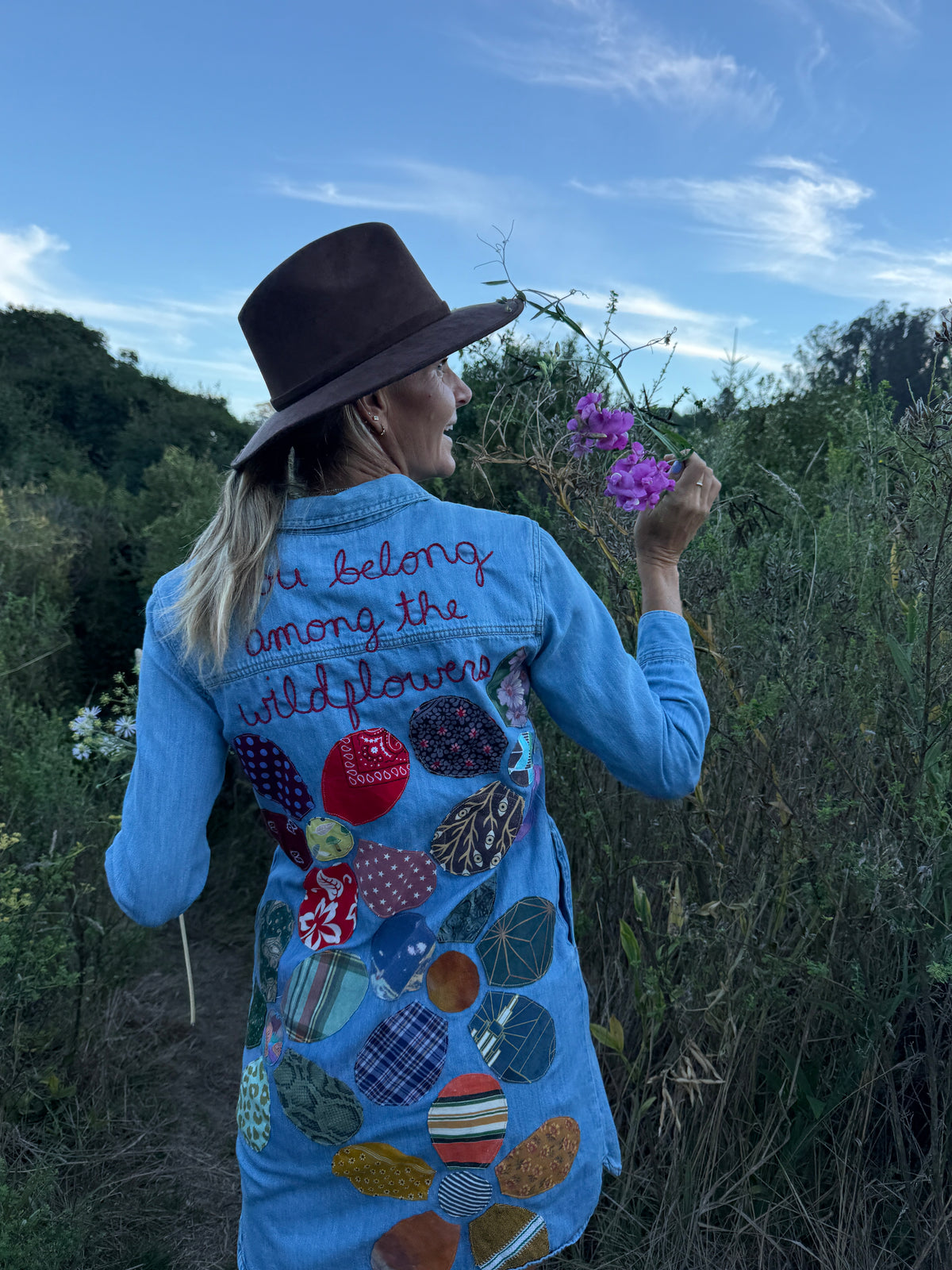 Wildflowers Denim Dress