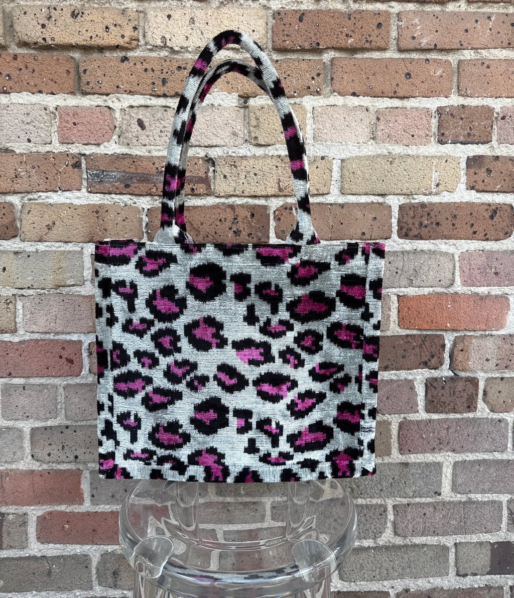Caravan Silk Tote Pink Panther