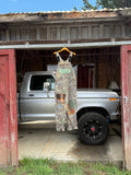 Hand Sewn Camouflage Overalls