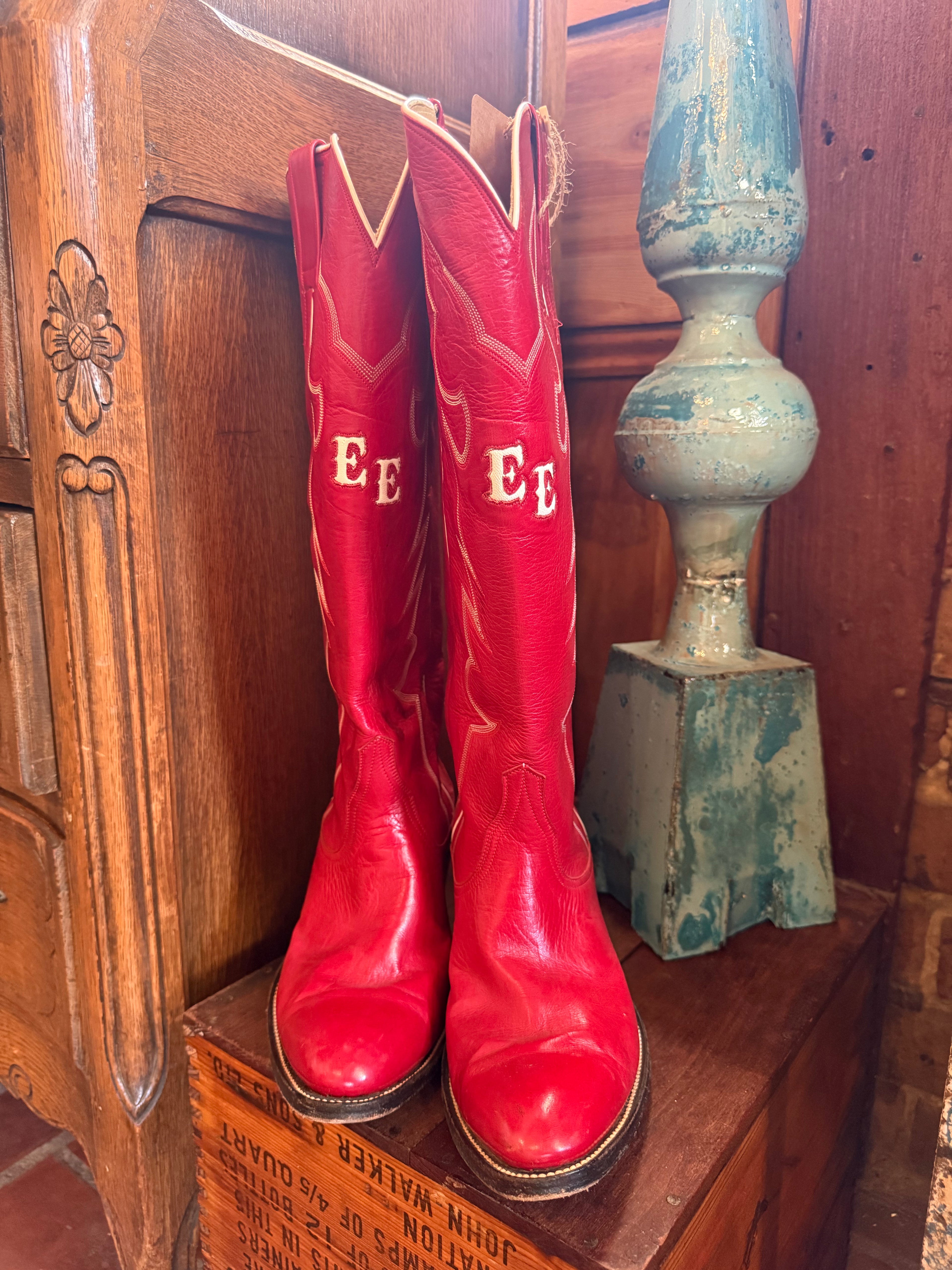Armando's Custom Red Boots