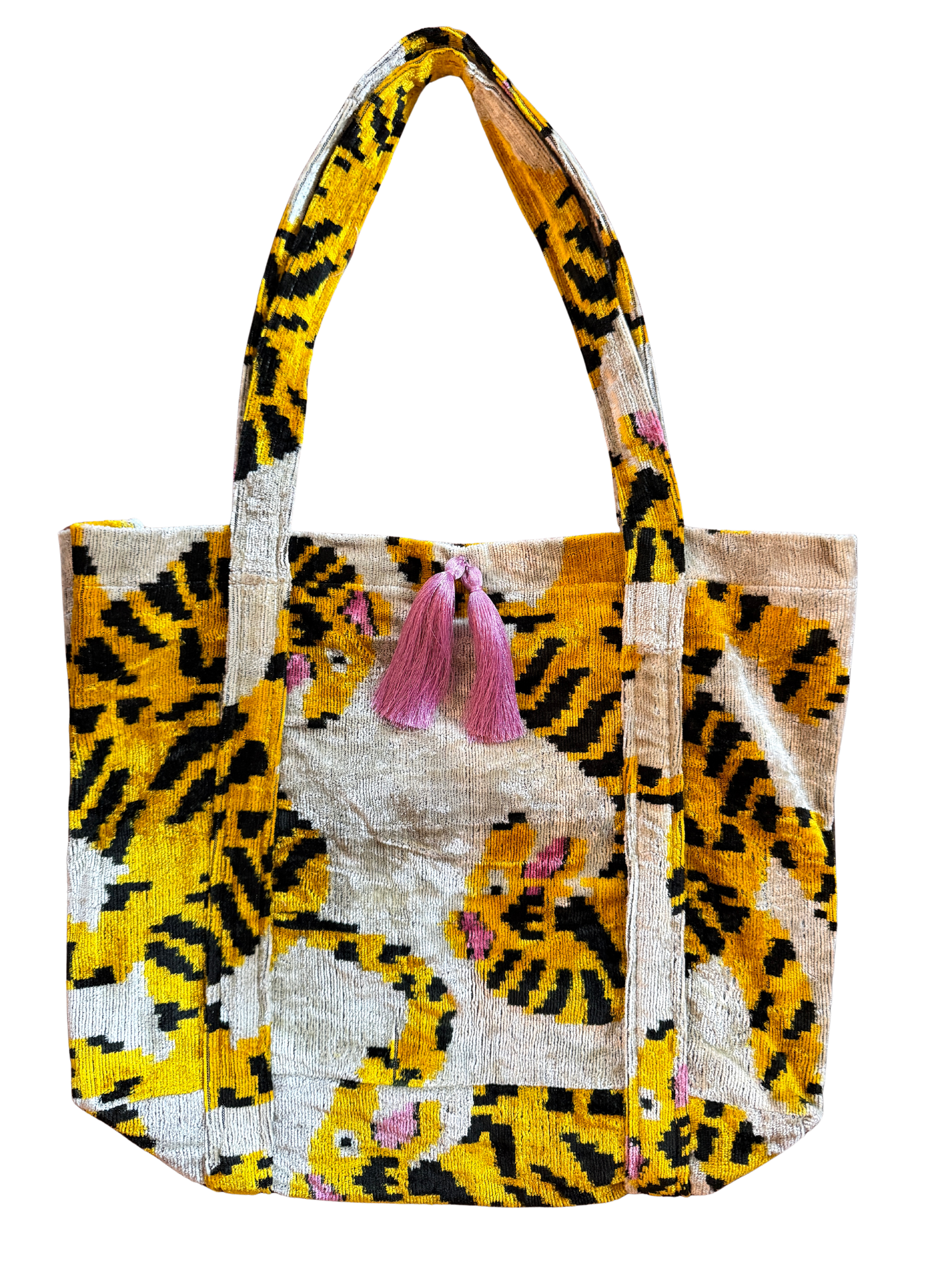 Bazaar Silk Bag Tigers