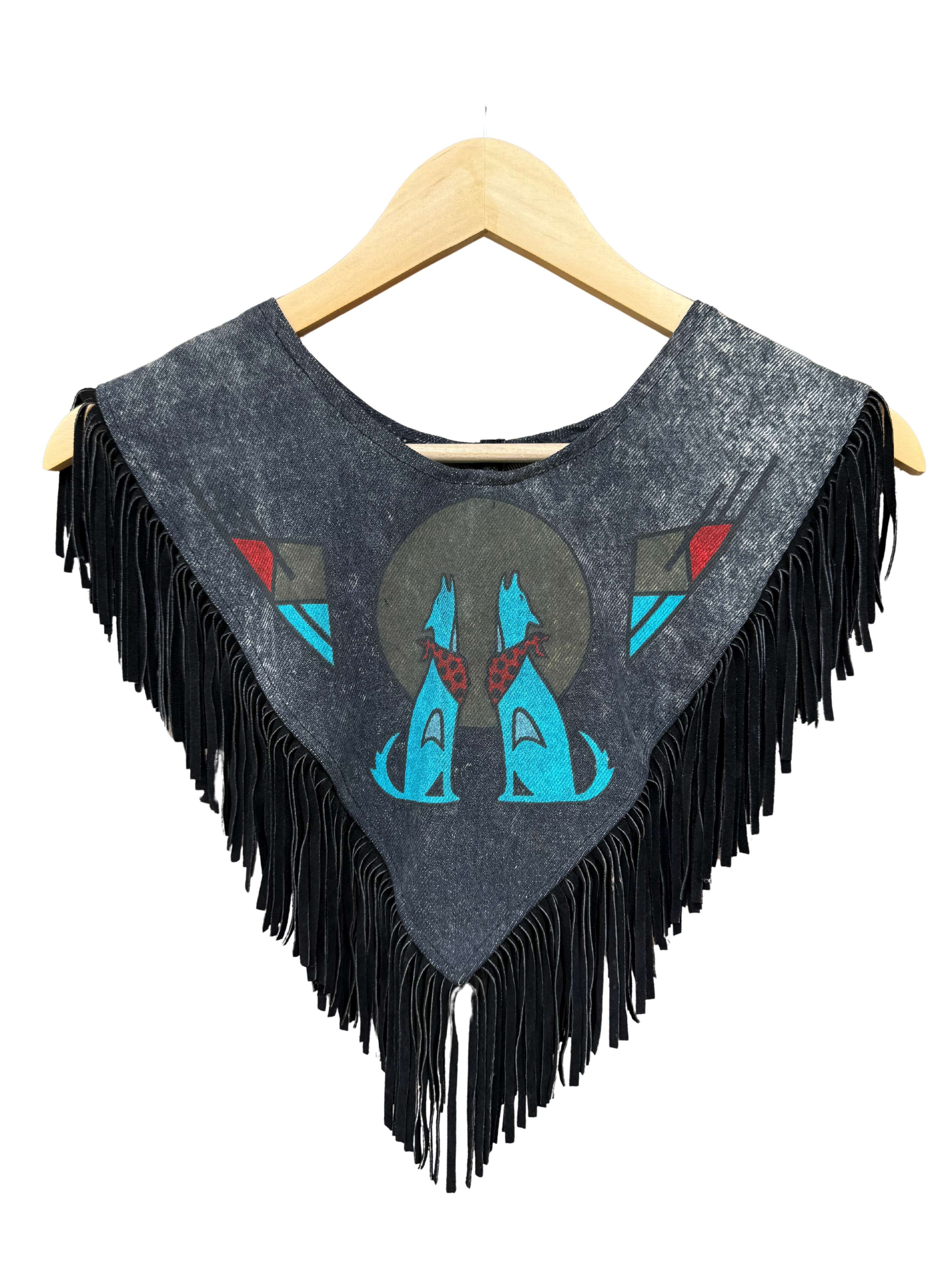 Vintage Vistas de Santa Fe from Pioneer Wear Southwestern Collar