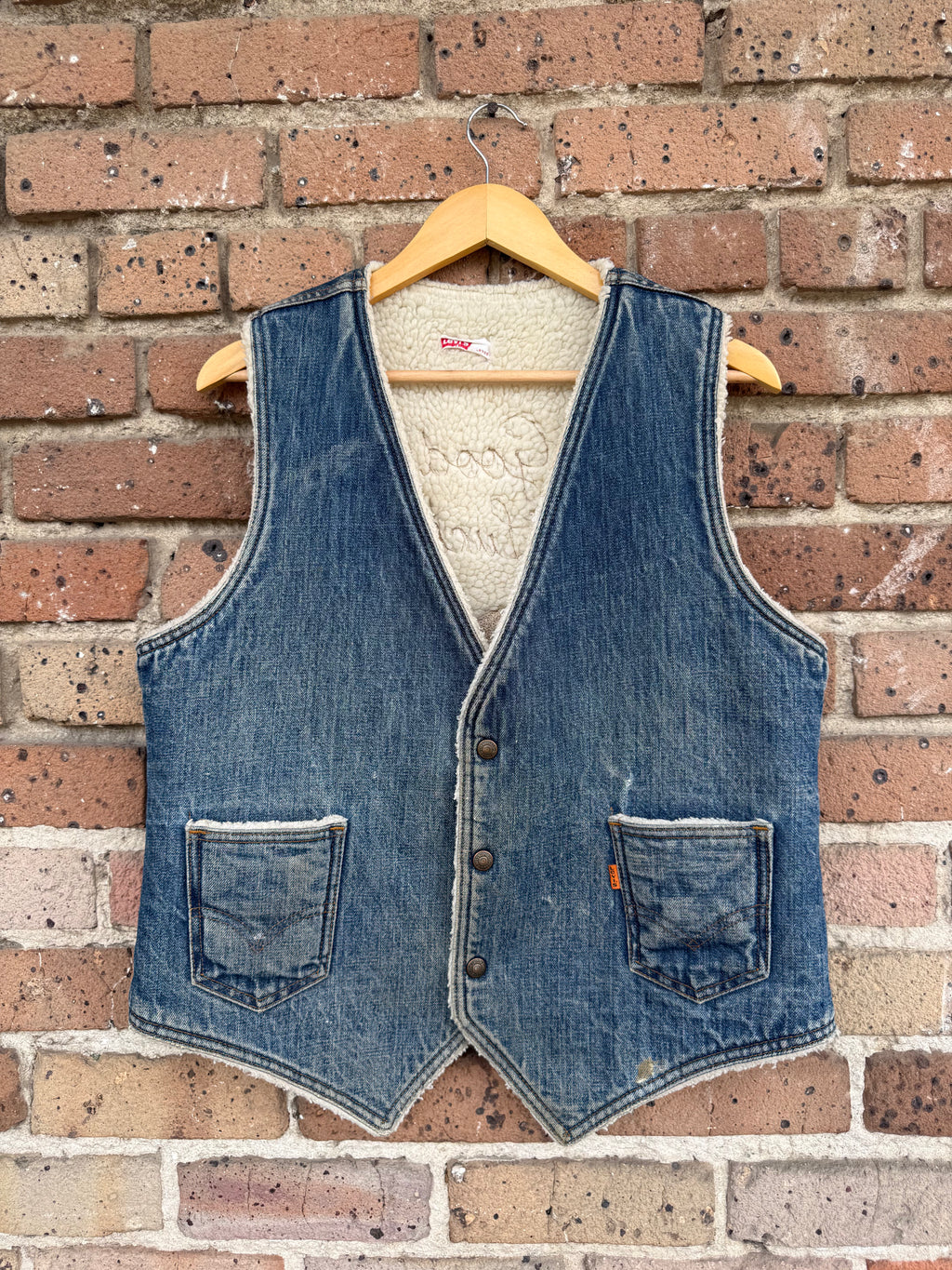 Good Luck Vest with Hare and Wool Lining by Dressed