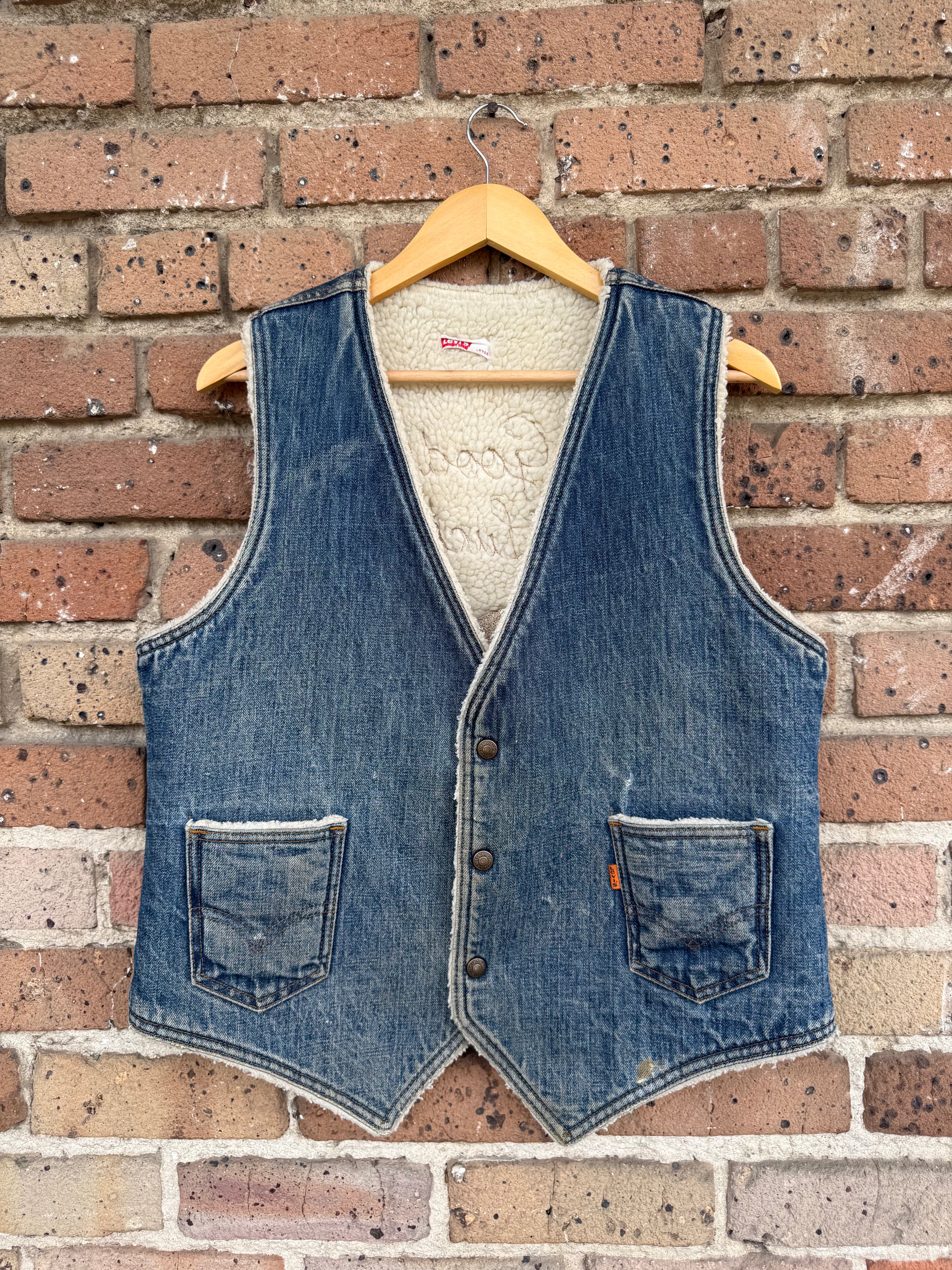 Good Luck Vest with Hare and Wool Lining by Dressed