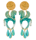 We Dream in Colour Winged Pegasus Earrings