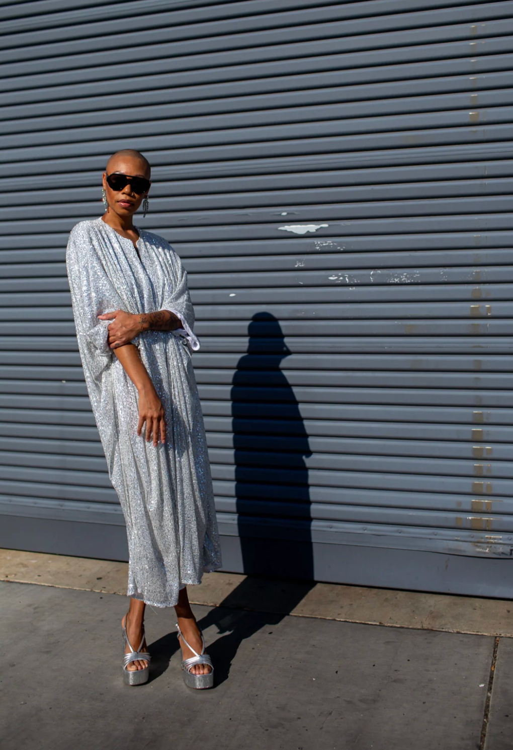 Diamond Dust Sequin Goddess Caftan
