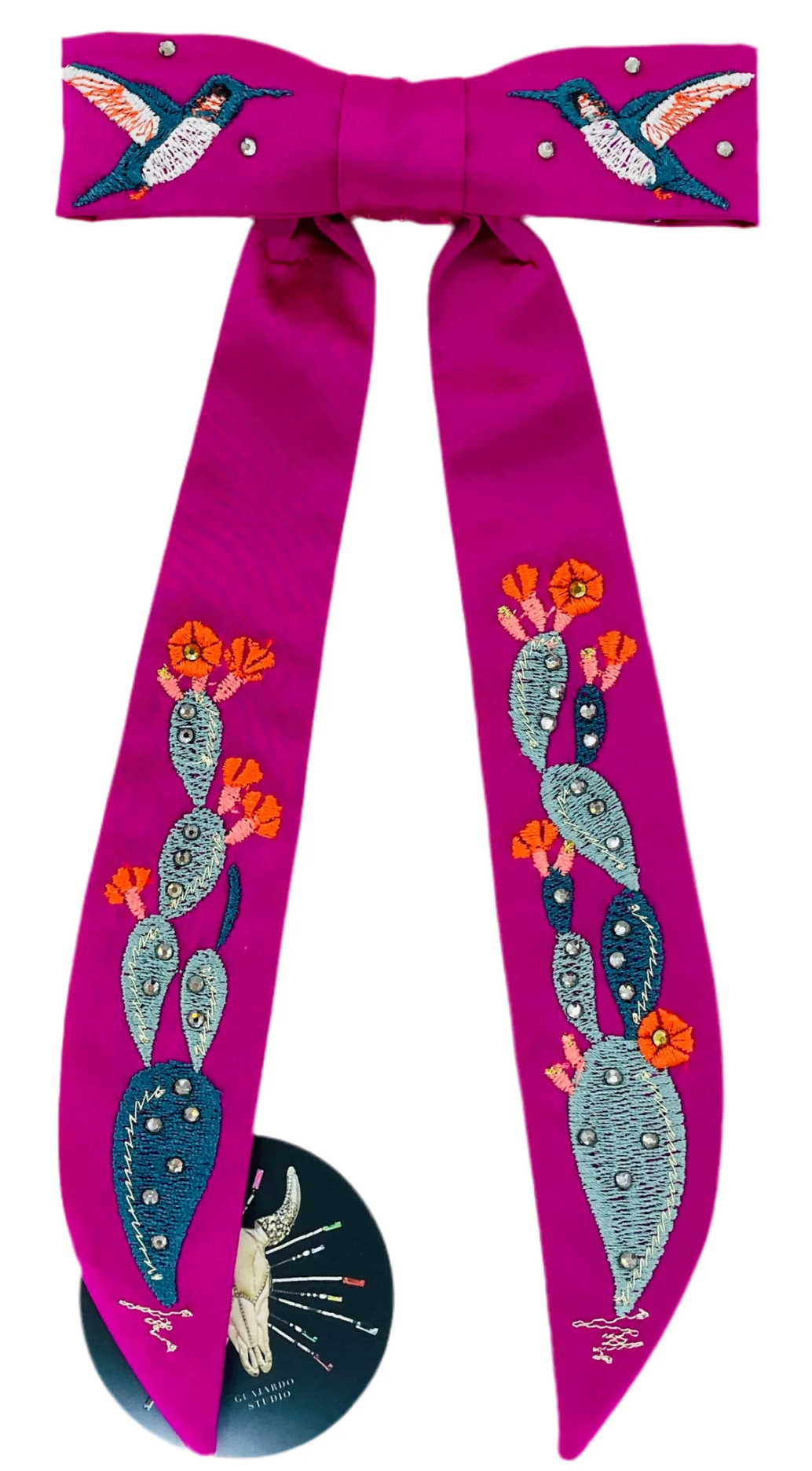 Prickly Pink Southwest Desert Silk Ties