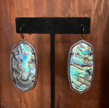 Kendra Scott Abalone Earrings