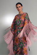 Blossom Fringe Kaftan