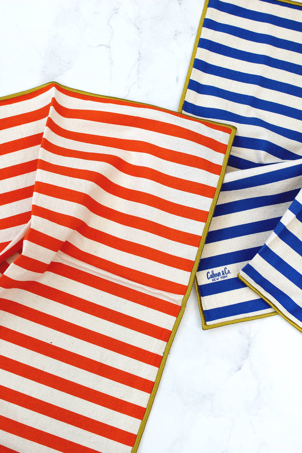 Striped Colorful Cloth Napkin Sets