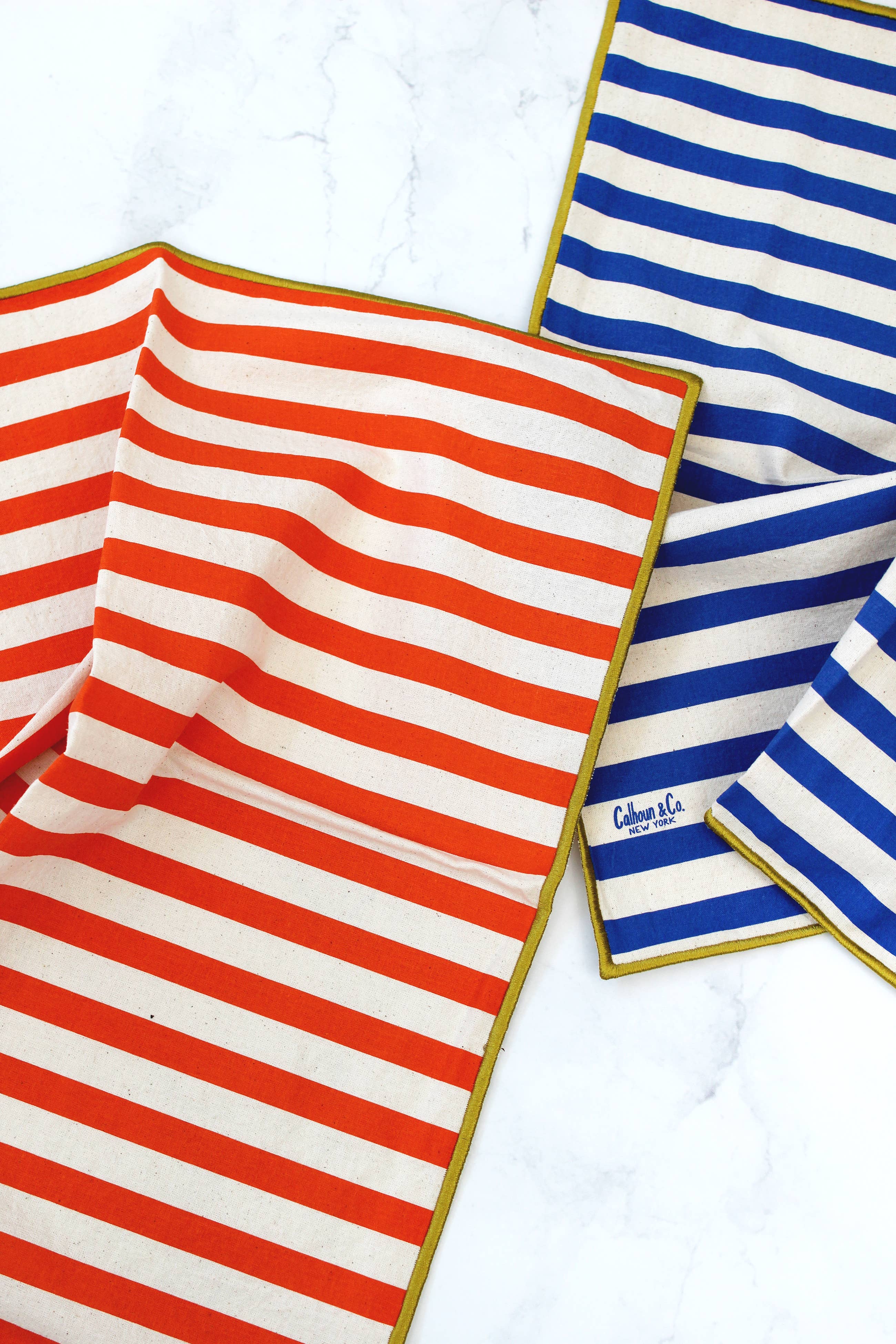 Striped Colorful Cloth Napkin Sets